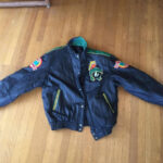 Marvin The Martian Looney Tunes Vintage Leather Jacket