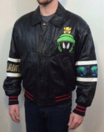 Marvin the Martian Looney Tunes Leather Jacket