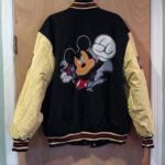 Mickey Mouse Racing Across America Varsity Jacket