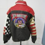 NASCAR 50th Anniversary Jeff Hamilton Leather Jacket