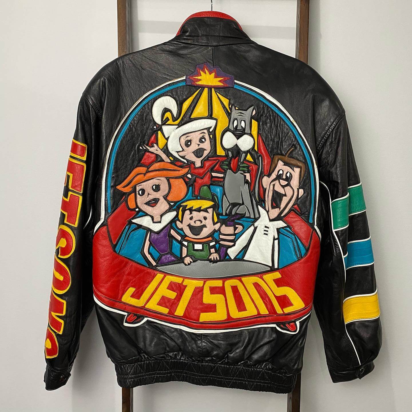 Rare The Jetsons Hanna Barbera Leather Jacket (1) Rare The Jetsons Hanna Barbera Leather Jacket
