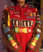 Red Kyle Busch Nation Racing NASCAR Jacket