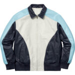 Supreme Arc Logo Studded Leather Jacket