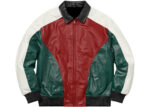 Supreme Studded Arc Logo Leather Jacket