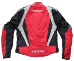 Suzuki GSXR Motorcycle Black And Red Textile Jacket