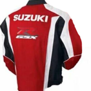 Suzuki GSXR Motorcycle Racing Textile Jacket