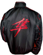 Suzuki Hayabusa Motorcycle Black Textile Jacket