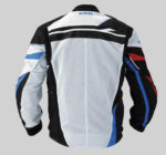Suzuki Motorcycle Black And White Textile Jacket