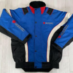 Suzuki Team Motorcycle Blue And Black Textile Jacket