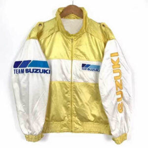 Vintage 80s Suzuki Team Racing Windbreaker Jacket