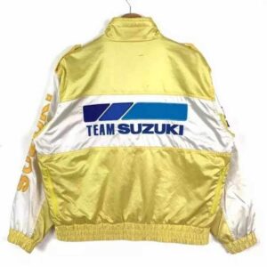 Vintage 80s Suzuki Team Racing Windbreaker Jacket