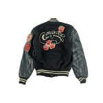 Vintage Cougars Black Grey Varsity Jacket