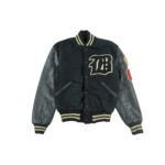 Vintage Cougars Black Grey Varsity Jacket