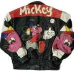Vintage Disney Mickey Mouse Leather Jacket