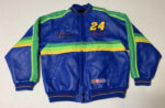 Vintage Jeff Gordon NASCAR Leather Jacket