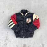 Vintage Mickey Mouse World Champs Leather Jacket