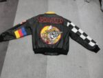 Tom and Jerry 80s 90s Cartoon Leather Pilot Vintage Hip Hop Bomber