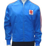 Vintage Suzuki Blue Windbreaker Jacket