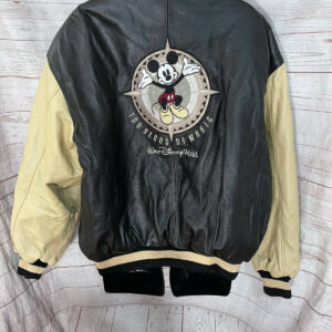 Walt Disney World Mickey Mouse Leather Jacket