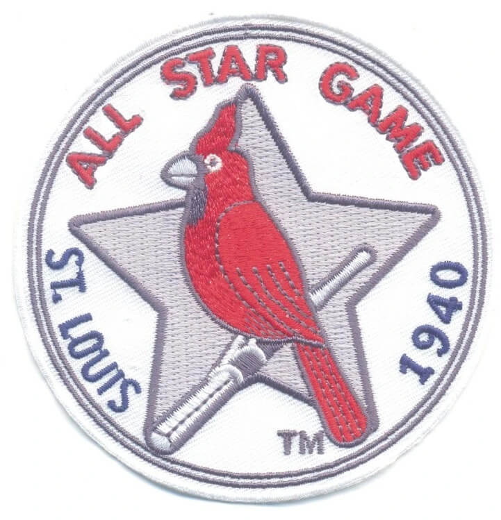 1940 MLB All Star Game St. Louis Cardinals Patch 1940 MLB All Star Game St. Louis Cardinals Patch