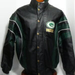 1990’s NFL Pro Line Green Bay Packers Leather Jacket