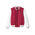 Arizona Cardinals NFL Red White Bomber Jacket
