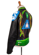 Atari Riot Biker Black Leather Jacket