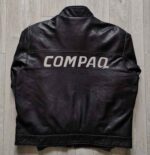 BMW Compaq Motorcycle Racing Leather Jacket