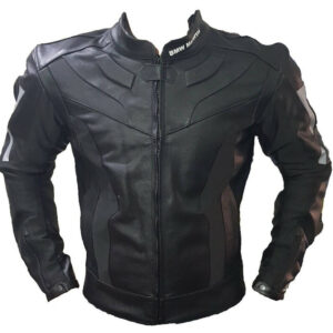 BMW Motorrad Motorcycle Racing Black Leather Jacket