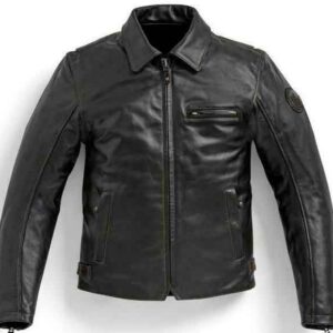 BMW Motorrad Pure Boxer Black Motorcycle Leather Jacket