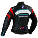 Black BMW Motorrad Motorcycle SRR 1000 Leather Jacket
