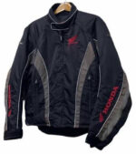 Black Gray Honda Motorcycle Textile Jacket