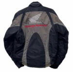 Black Gray Honda Motorcycle Textile Jacket