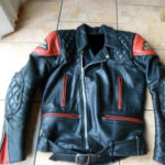 Black Honda Motorcycle Biker Leather Jacket