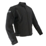 Black Joe Rocket Motorcycle Racing Textile Jacket