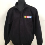 Black NASCAR Racing Cafe Bomber Jacket