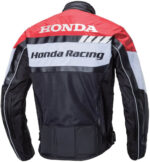 Black Red Honda Motorcycle Racing Jacket