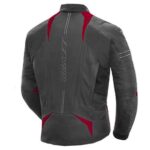 Black Red Joe Rocket Motorcycle Leather Jacket