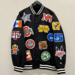 Black Supreme 07 NCAA Varsity Jacket
