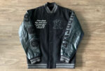Black Supreme Hunter Thompson Varsity Jacket