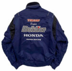Blue Honda Team Motorcycle Racing Textile Jacket