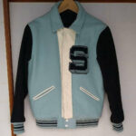 Blue Supreme Captain Varsity Jacket