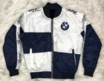 Blue White Club Foreign BMW Bomber Jacket