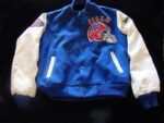 Blue White Vintage NFL Buffalo Bills Varsity Jacket