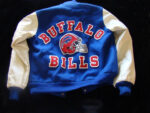 Blue White Vintage NFL Buffalo Bills Varsity Jacket
