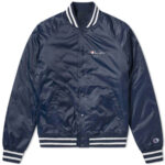 Champion Reverse Weave Script Logo Satin Jacket