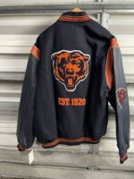 Chicago Bears EST 1920 NFL Black Varsity Jacket