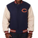 Chicago Bears Two Tone NFL Varsity Jacket