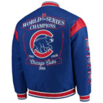 Chicago Cubs 3 Time World Series Champions Jacket