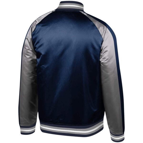 Chicago Cubs Color Blocked Satin Raglan Jacket